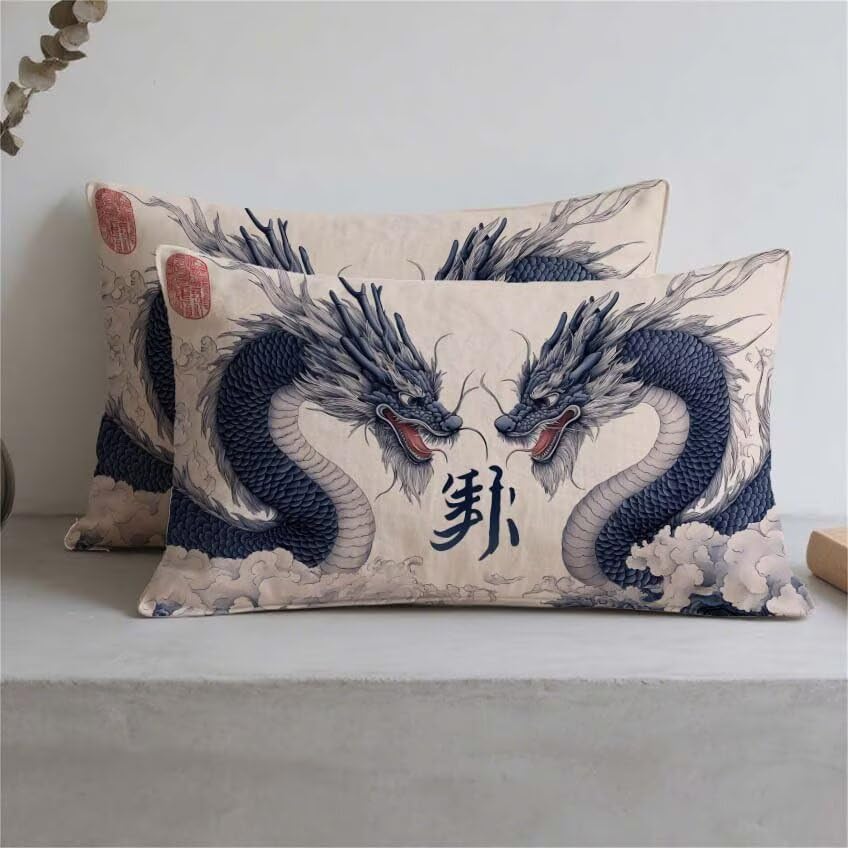 Housse coussin extérieure imperméable bleu marine pour protéger vos grands oreillers
