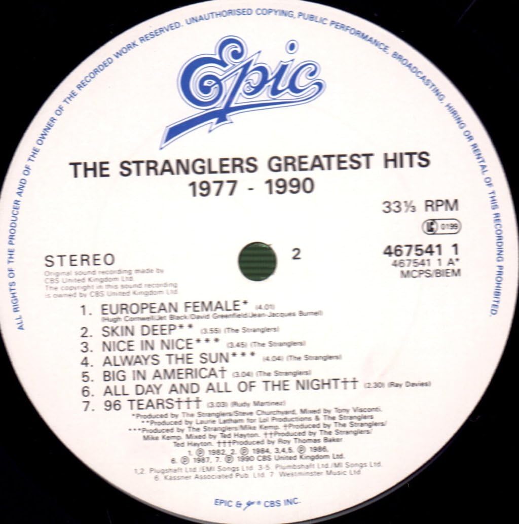 Greatest hits 1977-1990