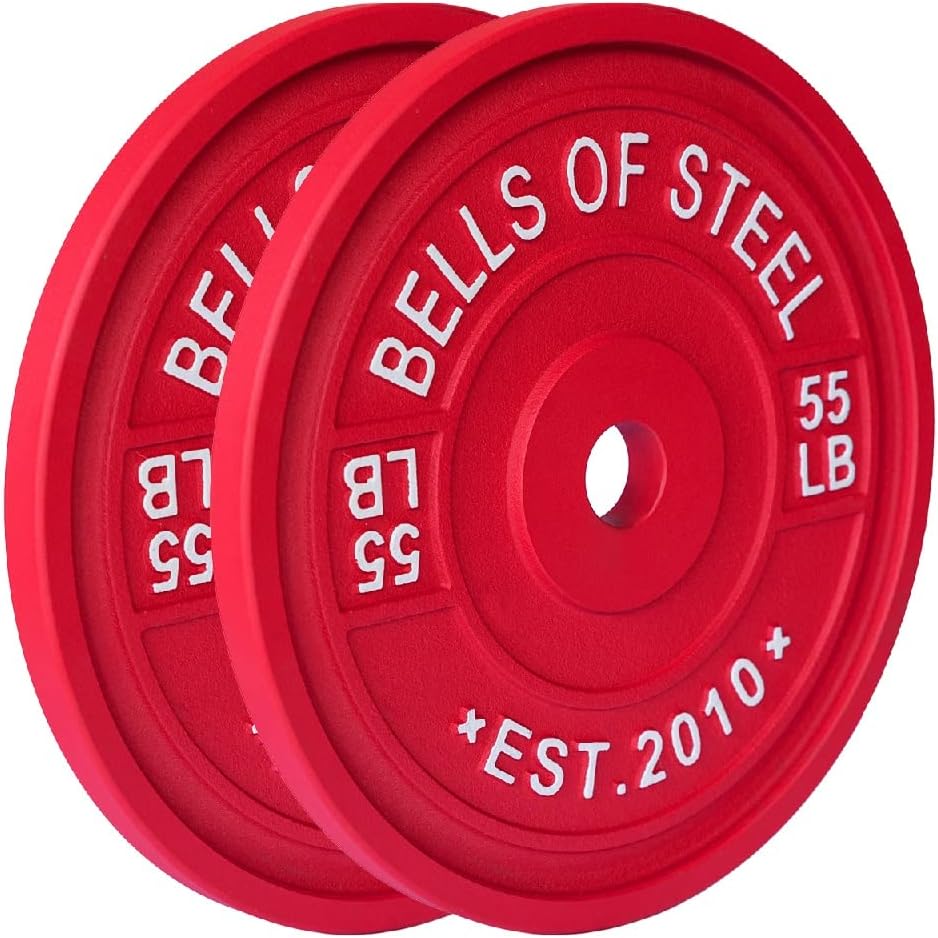 Calibrated Machined Iron Powder Coated Powerlifting Weight Plates