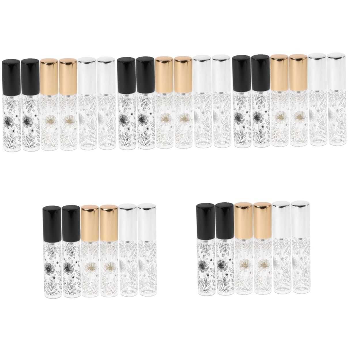minkissy 30stücke Nachfüllbare Sprühflasche Tragbare Glasbehälter Für Parfüm Lotion Und Shampoo Praktische Reiseflasche Und Leicht Und Handlich