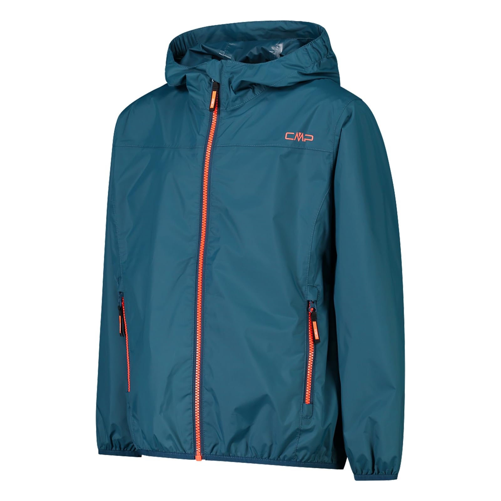 CMP Kid Jacket Rain Fix Hood Giacca da pioggia Unisex - Bambini e ragazzi