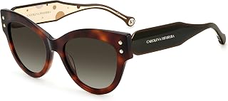 Óculos de Sol Carolina Herrera Ch 0009 05l - Marrom 54