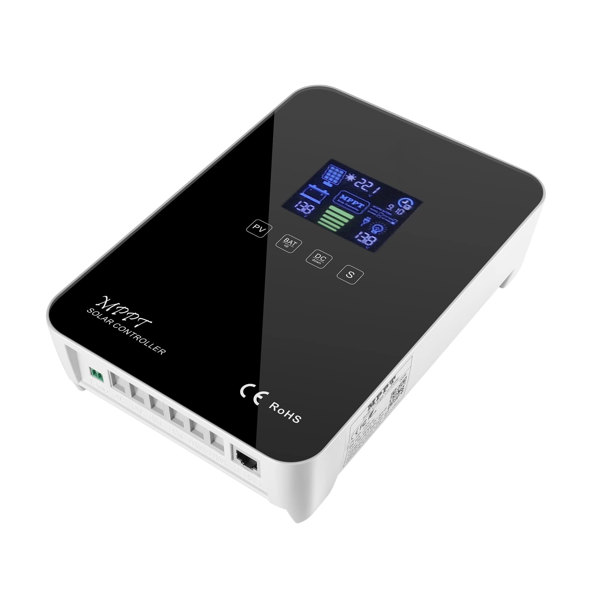 Contrôleur de Charge Solaire MPPT Auto-refroidissant de série 60A 40A for Batteries 12V 24V et Batteries Li-ION Belle Conception - Contrôleur Solaire(MPPT 40A(EM2440))