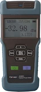 MeterTo Handheld Optical Multimeter 2498C-P2 Light Source and Optical Power Meter -50dBmï½ž+26dBm