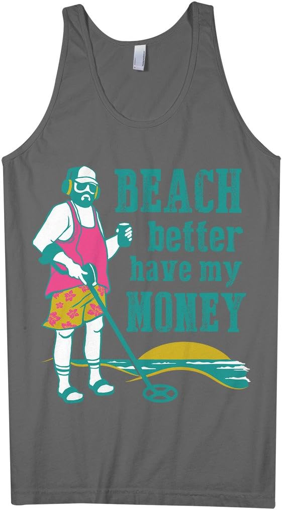 Threadrock Men's Beach Better Have My Money Tank Top