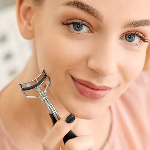 Miniatura 6 de Zhehao Rizador de pestañas de repuesto para rizador de pestañas, almohadilla de repuesto para rizador de pestañas universal con caja de