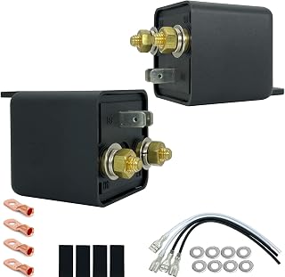 irhapsody 120A 12V Heavy Duty SPST 4-Pin Relay - Reliable High Power Split Charge Relay for Vehicles