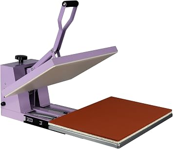 16 x 24 Inch Semi-Automatic Heat Press Machine with Auto Open and Slide-Out Base, Not Suitable for Sublimation 16 x 24 Inch Manual Non-Sublimation Heat Press