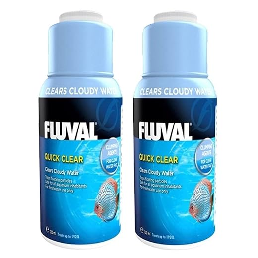 Fluval Quick Clear for Aquarium Water Treatment, 8-Ounce