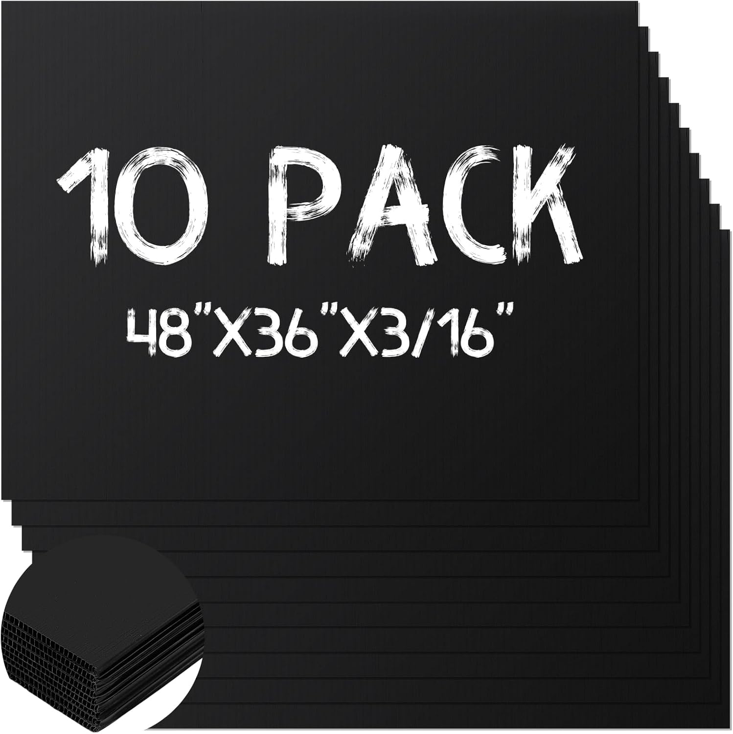 Frienda 10 Pcs Foam Core Board 36 x 48 Inch Large