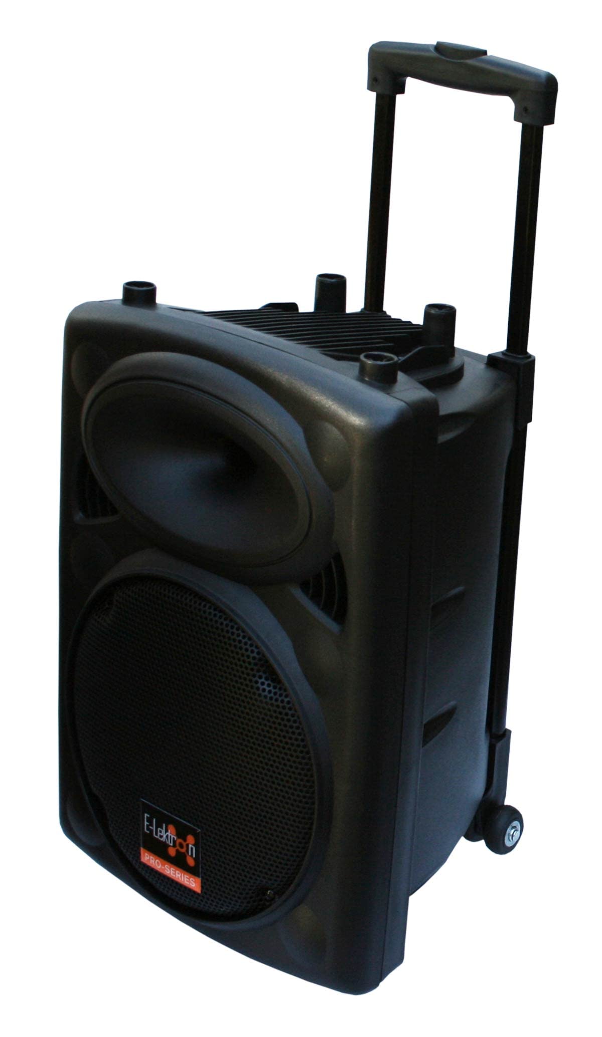 E-Lektron EL25-M MK-III Mobile PA Sound Anlage Partybox Bluetooth Lautsprecher Groß Akku-MP3-USB-SD FM-Radio inkl. 1 UHF Funkmikrofon und Fernbedienung Soundsystem - Mobile Musikbox