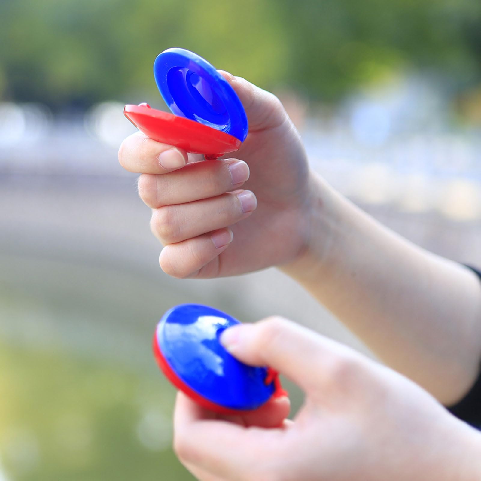 Alomejor Strumenti Musicali per Bambini, Set di Percussioni con Tamburello, Battagli Maracas, Legno ABS per Bambini Dai 3 Agli 8 Anni