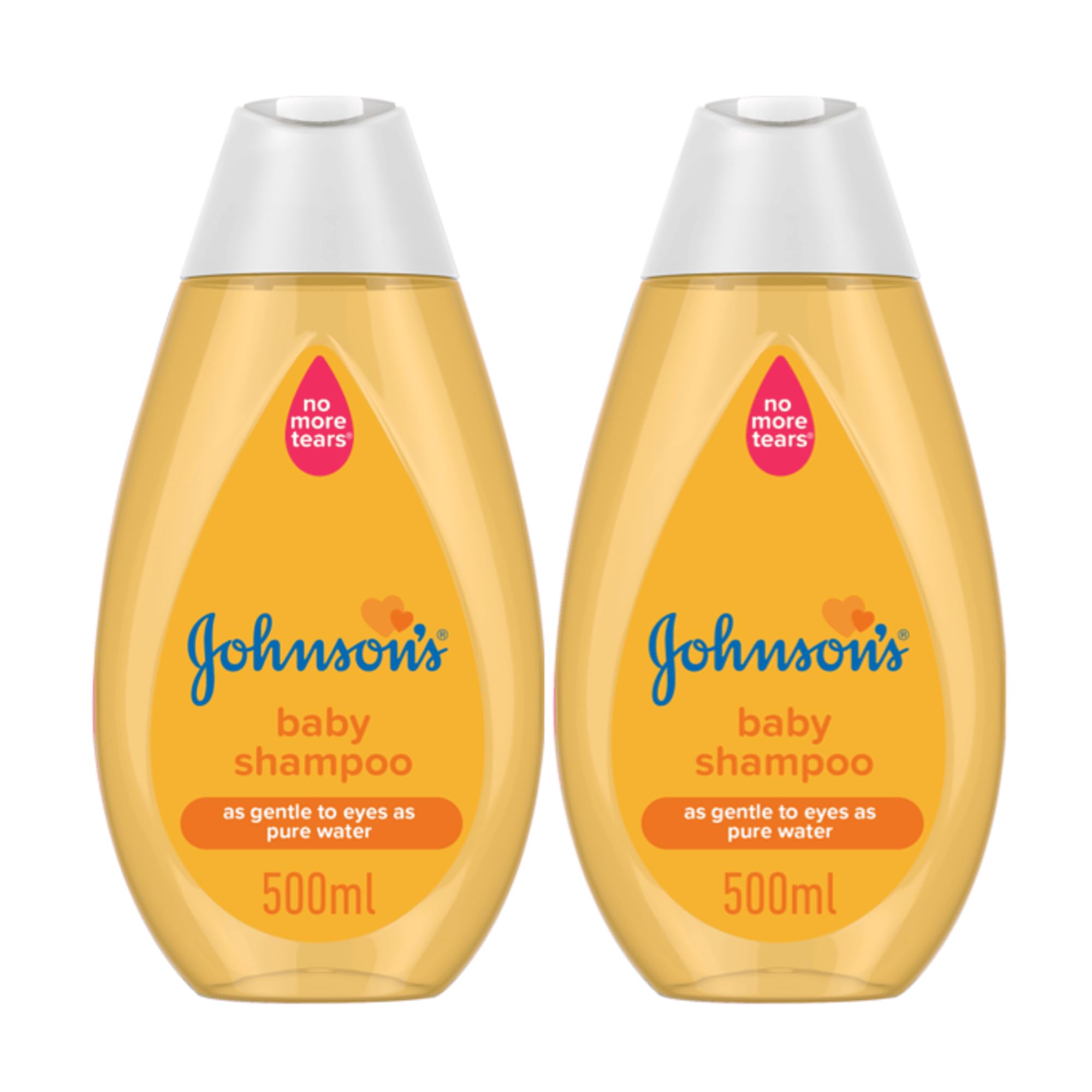 Johnson's Baby Gold Shampoo, 500ml (Pack of 2)