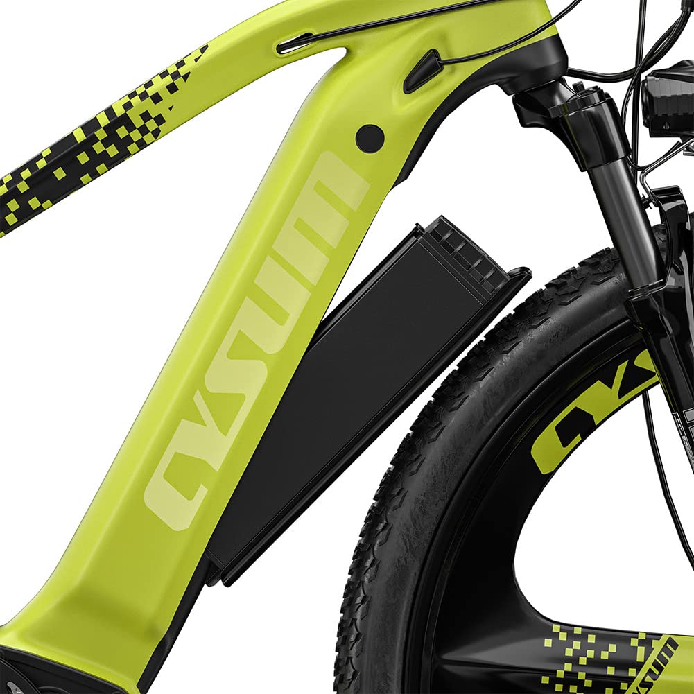 Bicicleta eléctrica para Adultos, 29'' Bicicleta de montaña eléctrica Hombres, 80Nm Motor, Batería de lithoum 48v 720Wh, Alcance de 90-120km, Freno de Disco hidráulico