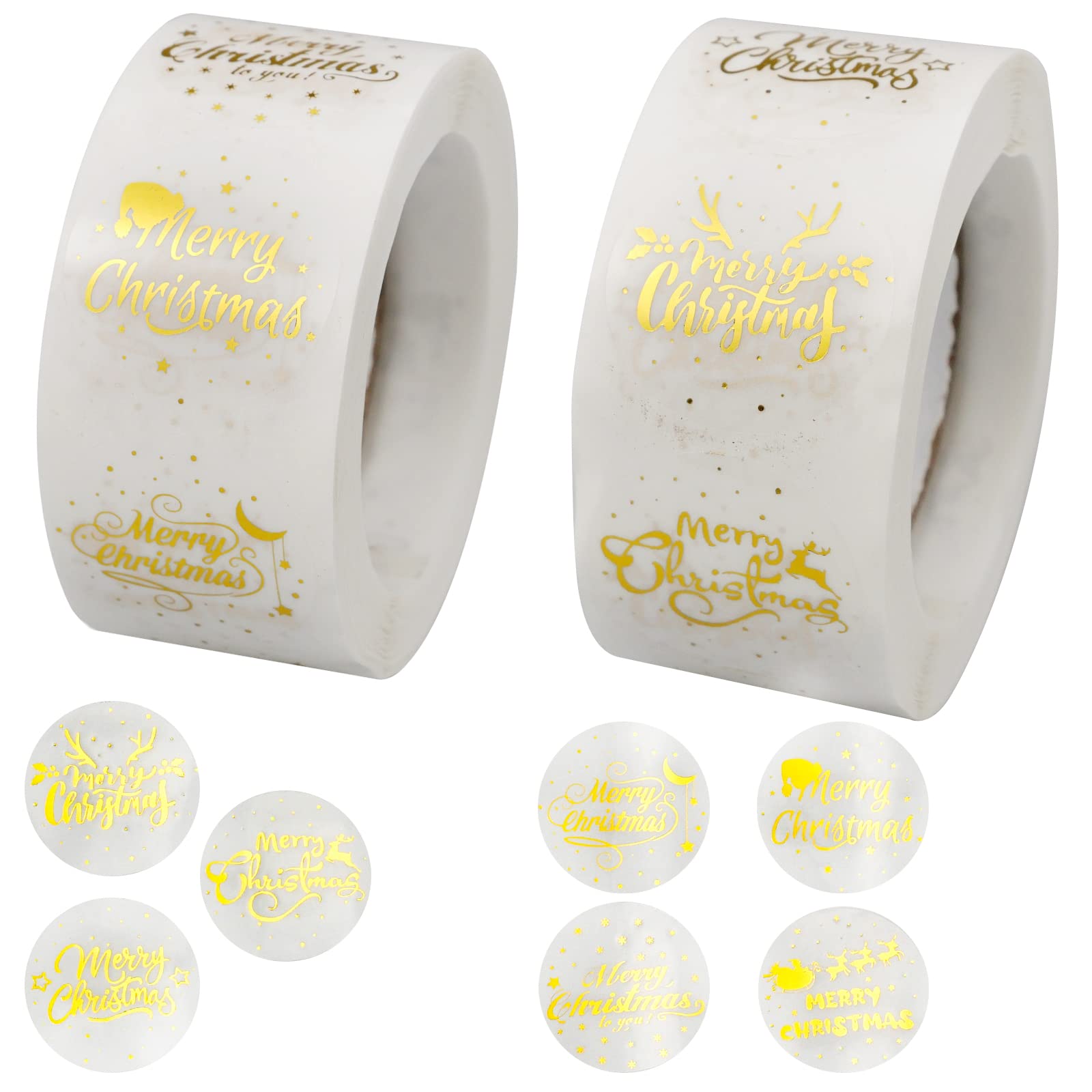 500 Pièces Autocollants Joyeux Anniversaire 1,5 Pouces Décoration D