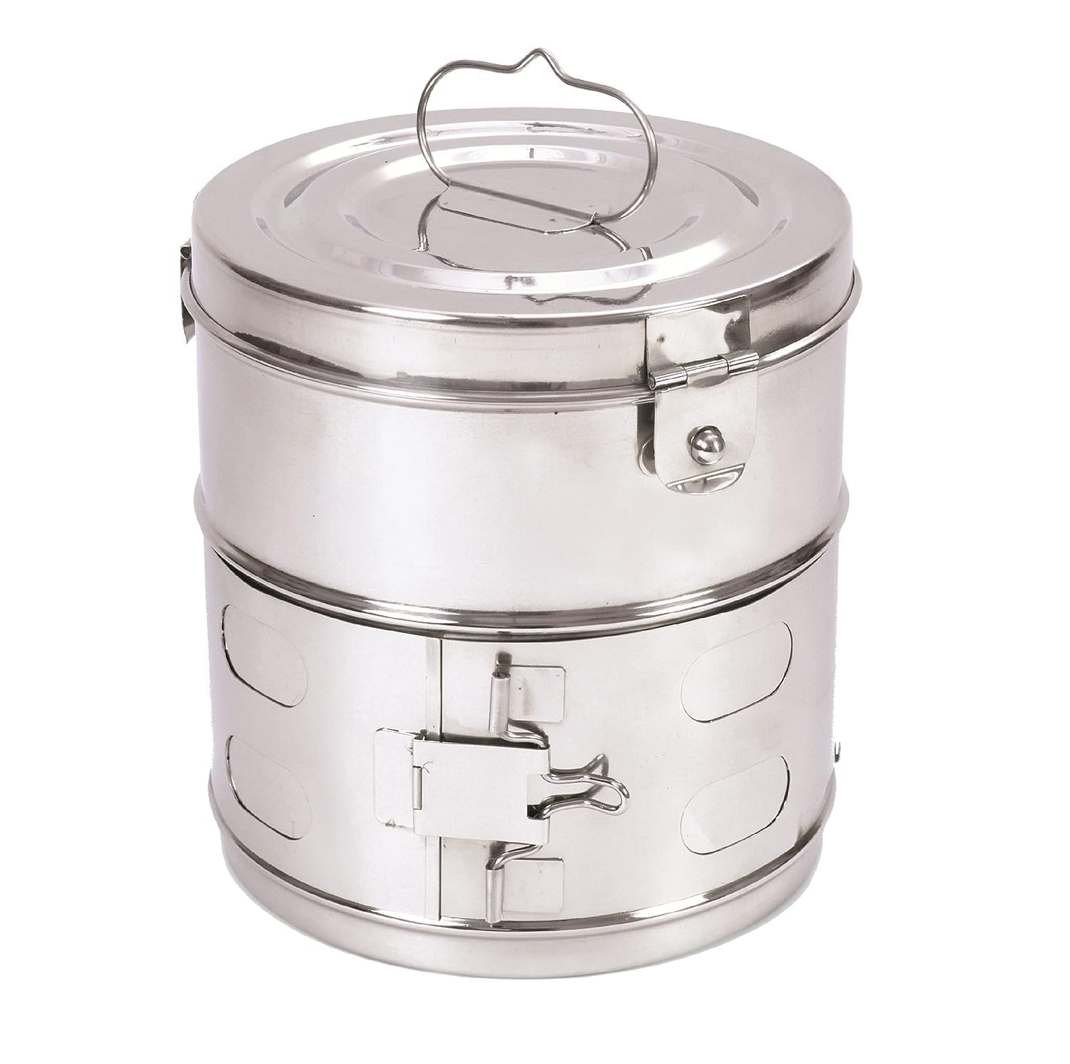 Autoclavable Stainless Steel Dressing Drum – Surgical Sterilization Box with Lid | Reusable, Rust-Free | Multiple Sizes for Hospitals & Clinics (1, 9X9 Inch)-image-5