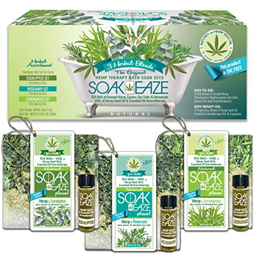 Soak Eaze Herbal Bath Tea Soak & Aromatherapy Gift Set