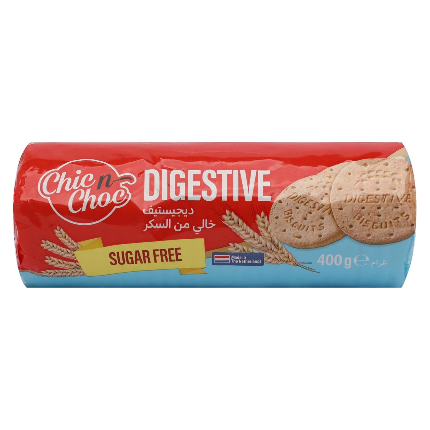 Chic n Choc Sugar Free Digestive Biscuits 400 g