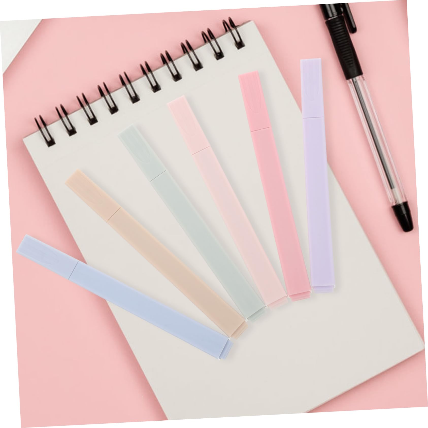 Housoutil 30 Stück Teiliges Textmarker Pastellfarben Kleine Scrapbook Marker Leuchtende Markierstifte für Schule Büro und DIY Weiches Schreiben für Notizen und Hervorhebungen