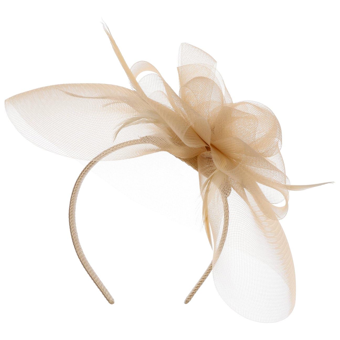 CAPPELLISHOP Crynol Fascinator Cappello da Cerimonia Decorazione Capelli Prodotto in Italia Donna Primavera Estate