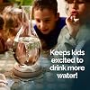 MAYU Swirl Structured Water Carafe - Innovative Vortex Technology Handblown Pitcher. Post Reverse Osmosis Filter Aerating Water Dispenser Stand 1.5 Liter| 51 Oz Dining Glass Jug Design (Earth Base)