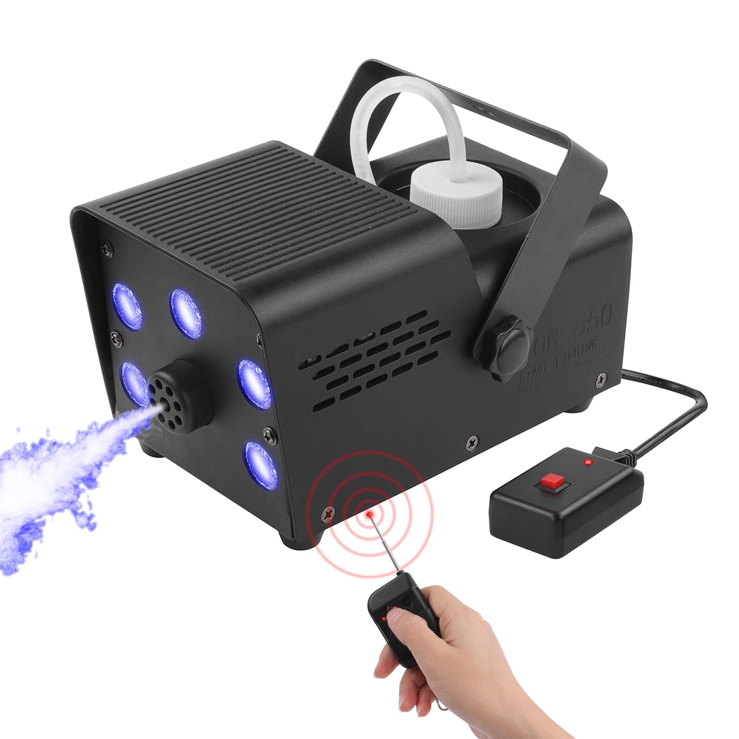 Fog Machine, HOLDLAMP 550W Sm...B098X61FY4