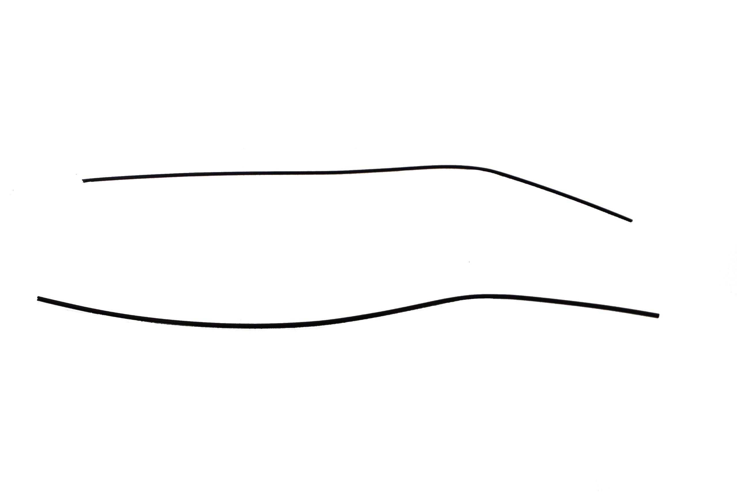 Genuine Toyota Accessories PT936-03120-21 Cosmic Gray Mica Front Door Edge Guard - 4 Piece