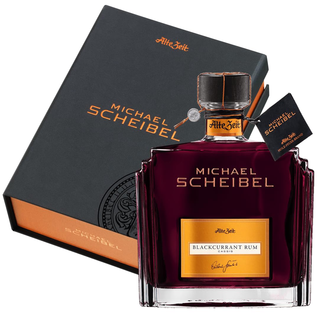 Scheibel Alte Zeit | Blackcurrant Rum | Aus der Scheibel Schatzkammer 2023 | Limited Edition | 0,7 l. Flasche in Geschenkbox