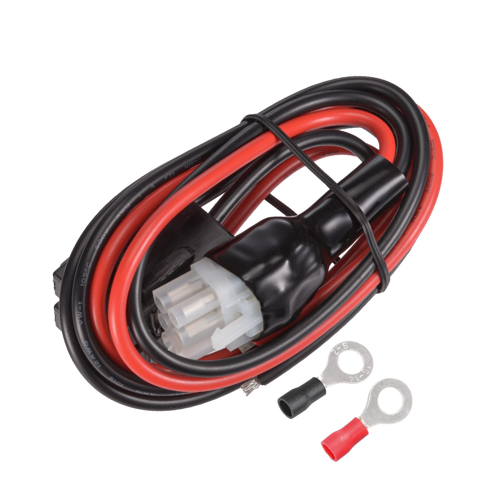 Amazon.com: Superbat 30A 6-pin DC Power Supply Cable 12AWG Short Wave Power  Cable for Yaesu Alinco Mobile Radio Power Cord : Electronics