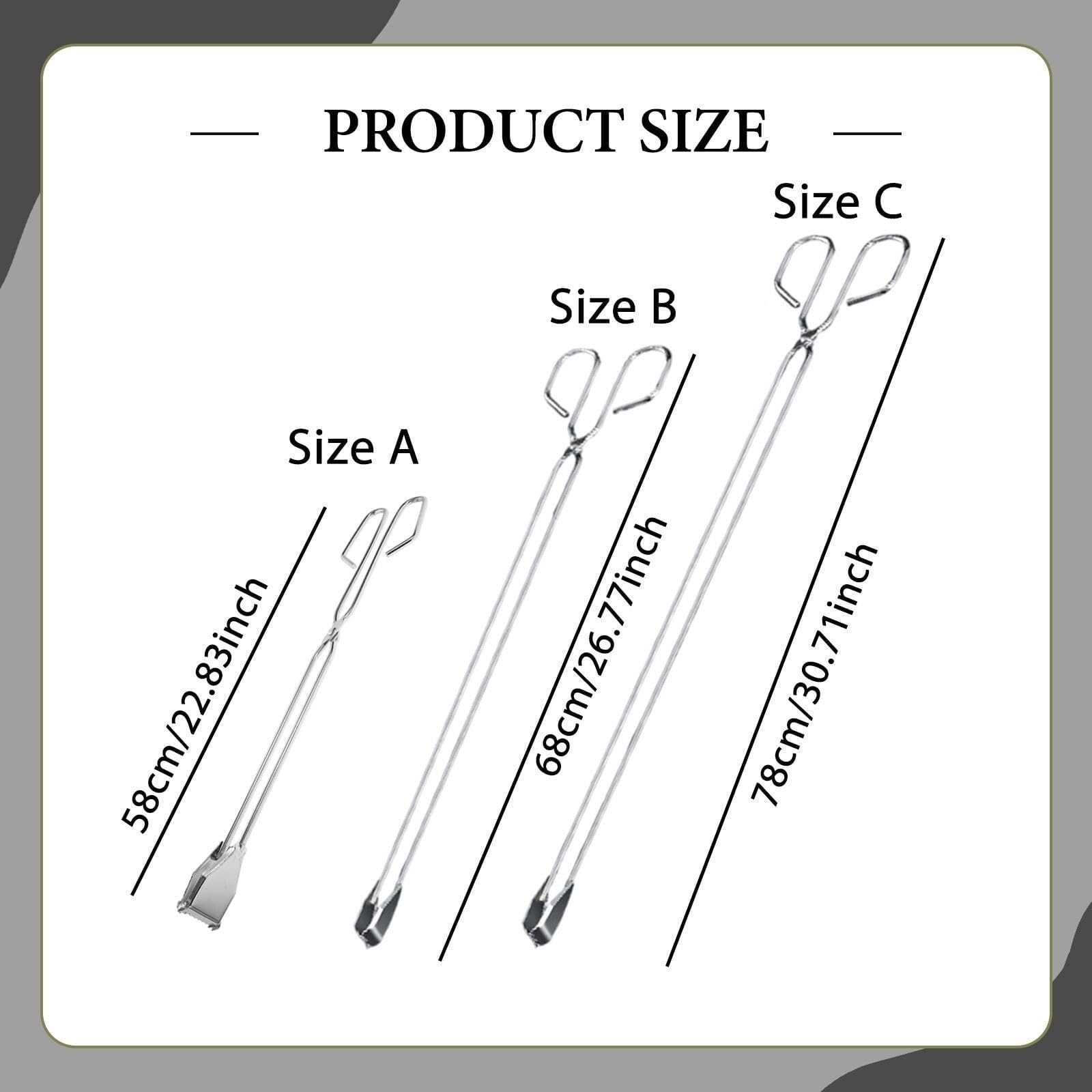 Pinza Raccogli Oggetti Resistente Pinza Dentata for Raccoglitore di Rifiuti, Strumento Raccolta Multiuso Pinza Antiscivolo(58cm)
