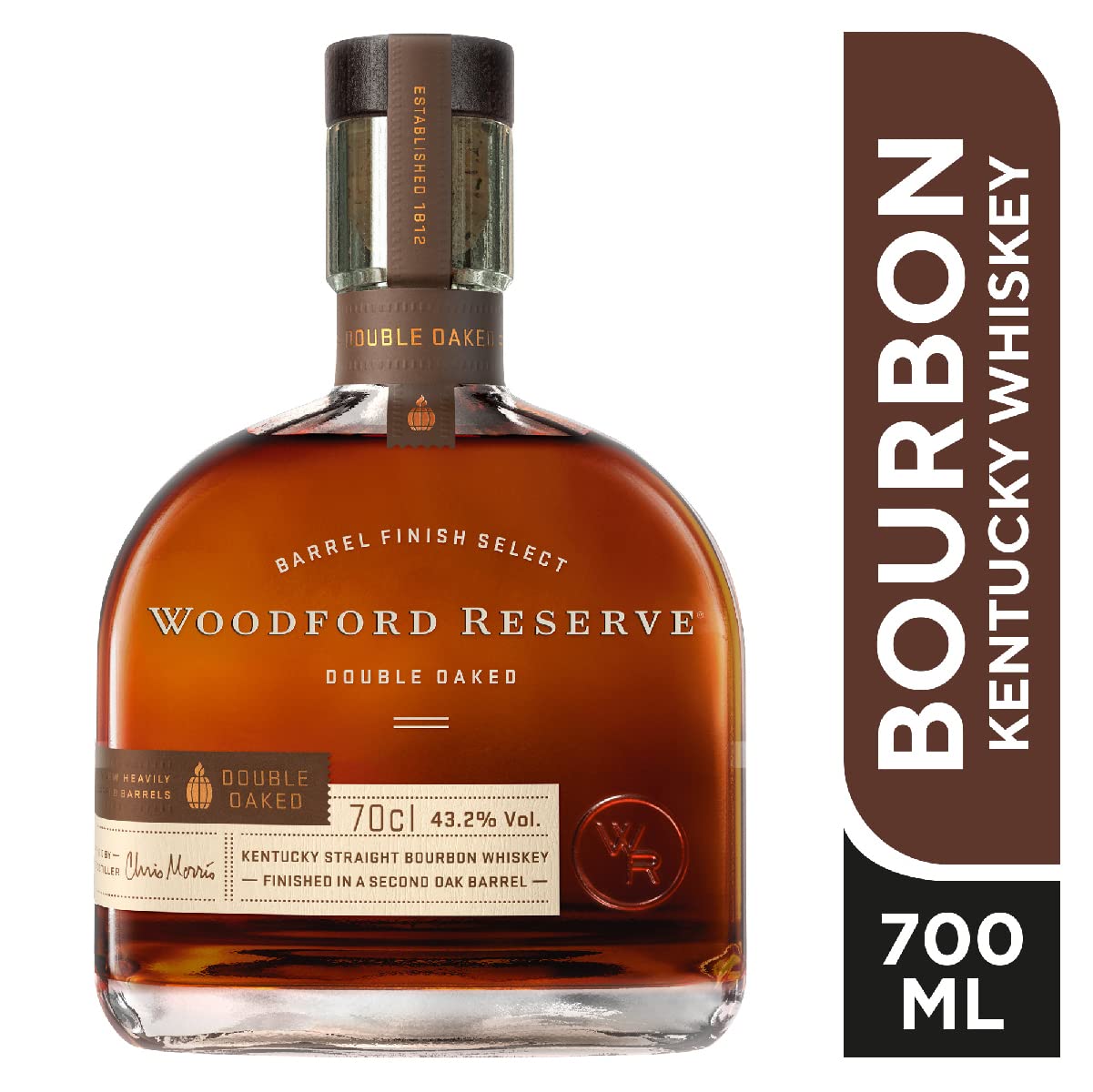 Woodford Reserve DOUBLE OAKED Kentucky Straight Bourbon Whiskey 43,2% Vol. 0,7l