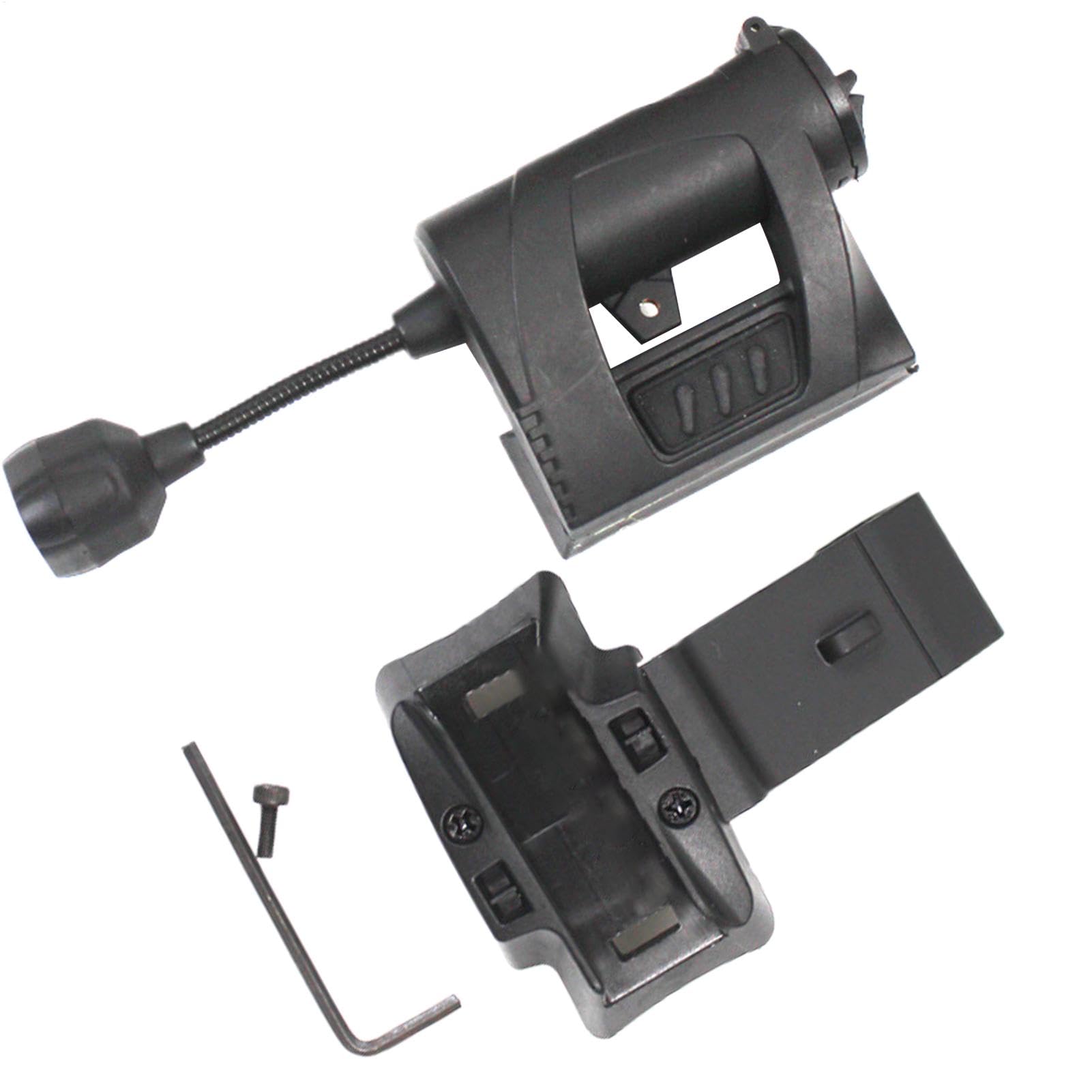 Luces LED para equipo de rescate con cuello flexible orientable 8