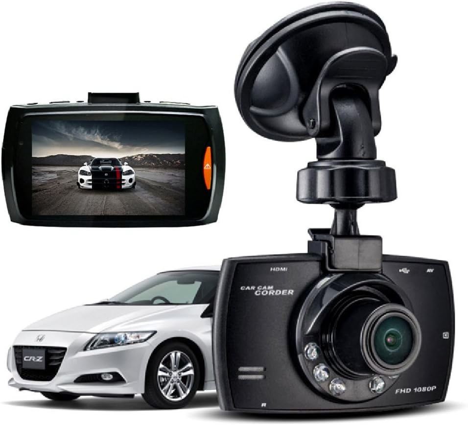 Full HD 1080P Drive Recorder 2.7" Large Screen LCD Super Night Vision G Sensor