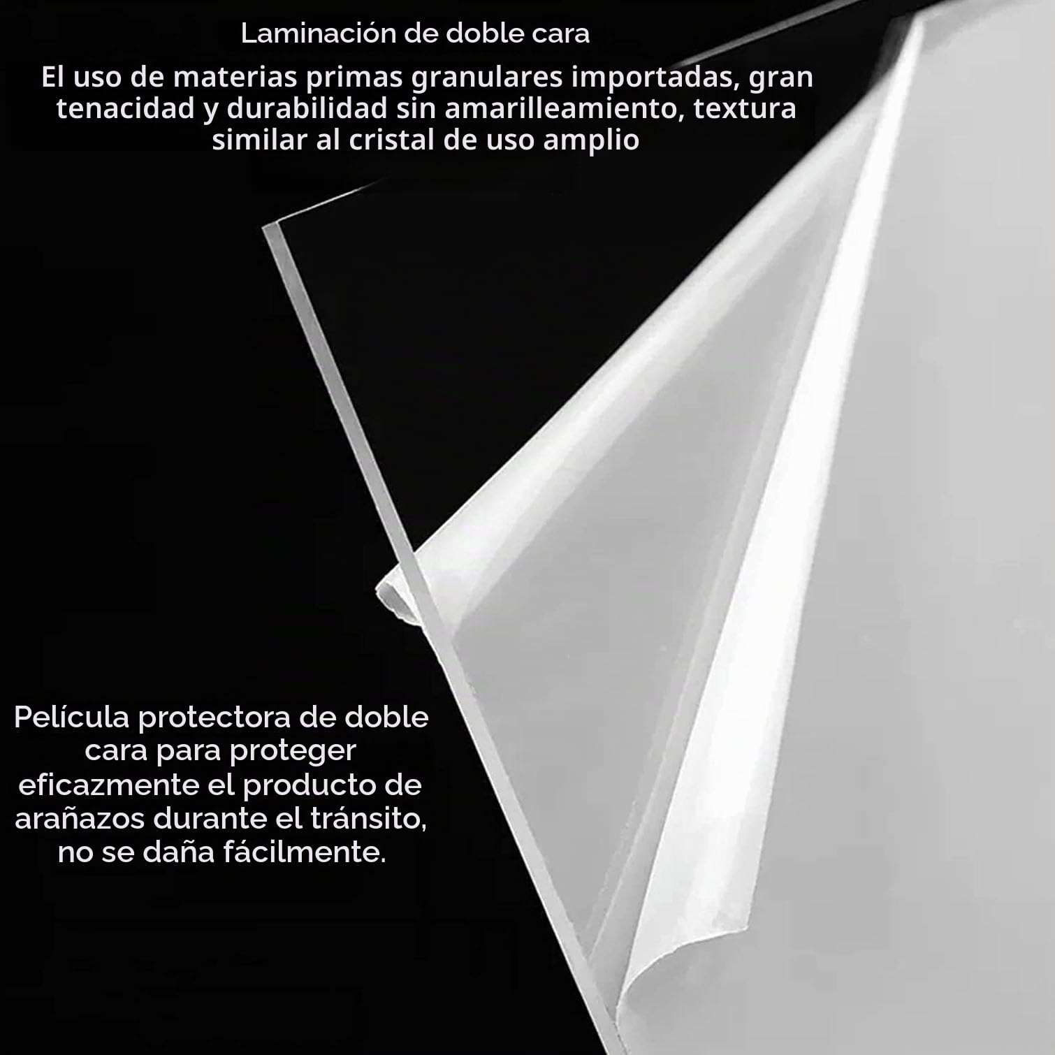 Láminas de Plástico de Policarbonato,Protección UV Paneles de Techo Transparente,Placa Duradera PC,Planchas Revestimiento de Repuesto para Invernadero,Cochera Cubierta Toldo (1x2m)