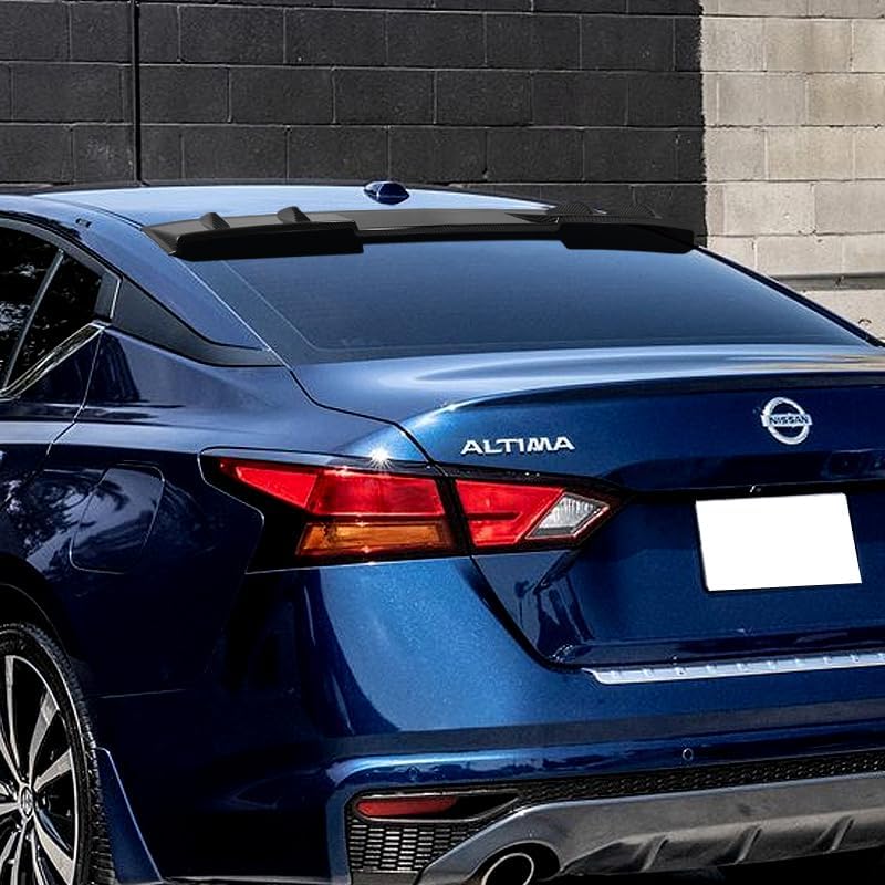Miniatura 5 de HYPERSPEED W-Power - Visera deflectora para ventana trasera de techo ABS compatible con Nissan Altima 2019, 2020, 2021, 2022, 2023, accesorios