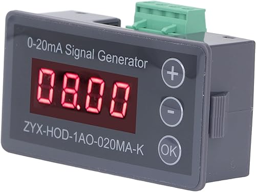 Miniatura 8 de Generador de señal de corriente 0 a 20mA 1 canal Digital Display Generador de señal de alta precisión simulador de corriente de voltaje ajustable