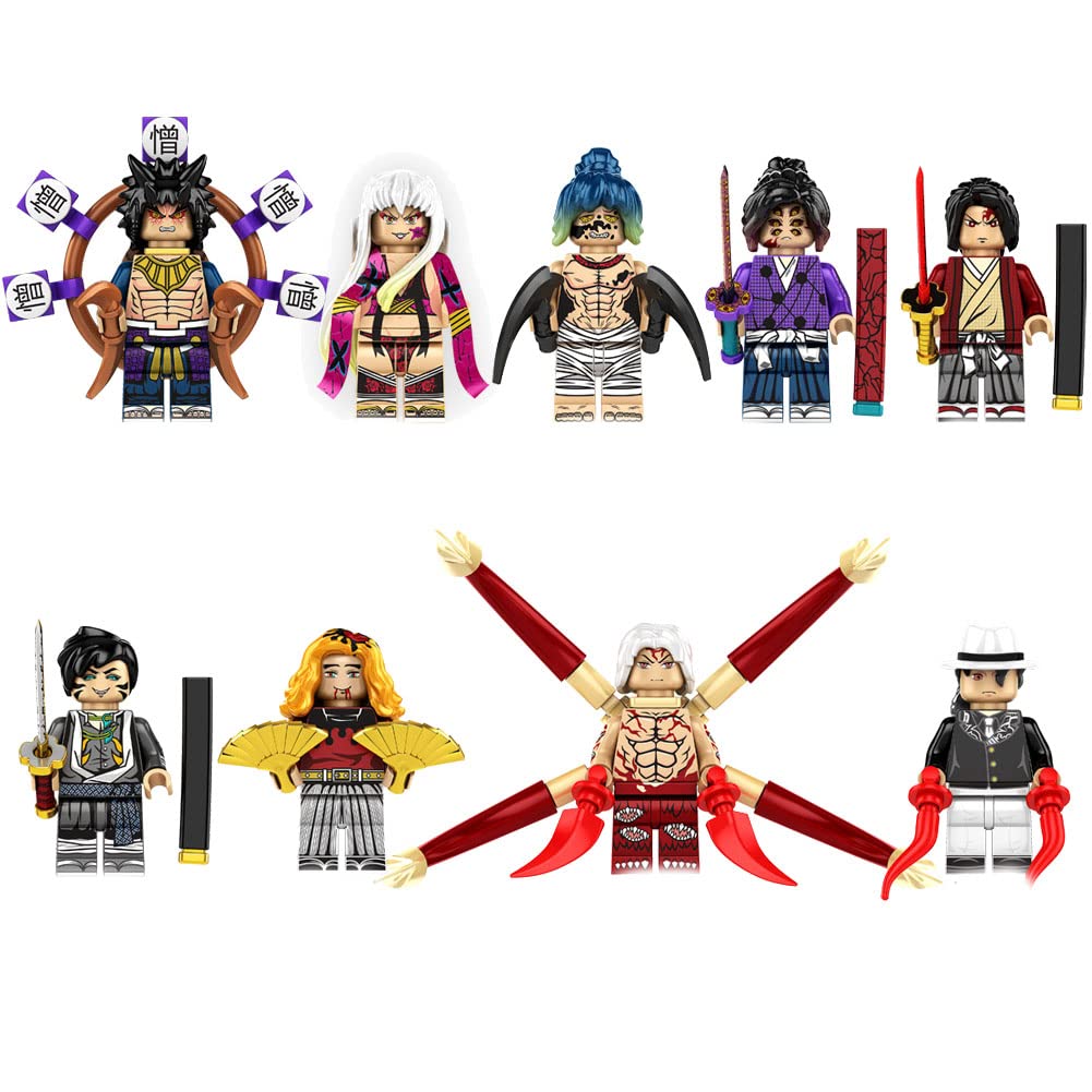 9 Pcs Battle Droids Minifigures with Weapons Set 2 Inch Clone Commando Figure Building Blocks Action Minifigures Toy Great Birthday Gifts for Kids