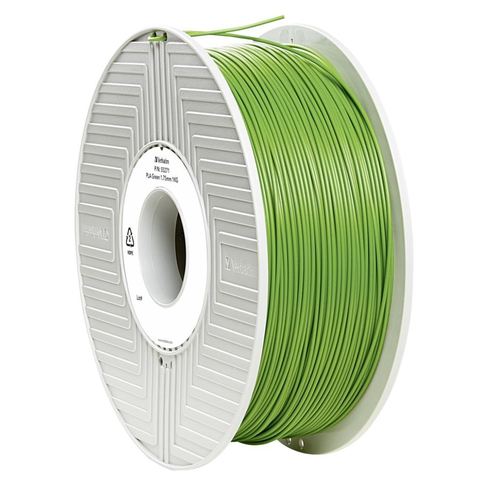 Verbatim 55271 - Filamento para impresoras 3D, Color Verde