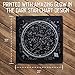 Colter Co. Glow In The Dark Stargazer Bandana - 100% Cotton Black Bandana with Star Chart Design - Made In The USA (22