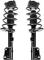 Vista 2043 de Detroit Axle - Kit de suspensión delantera de 10 piezas para Chevy Aveo Aveo5 Pontiac G3 Wave 2 Ready Struts Assembly 2 Enlaces de barra