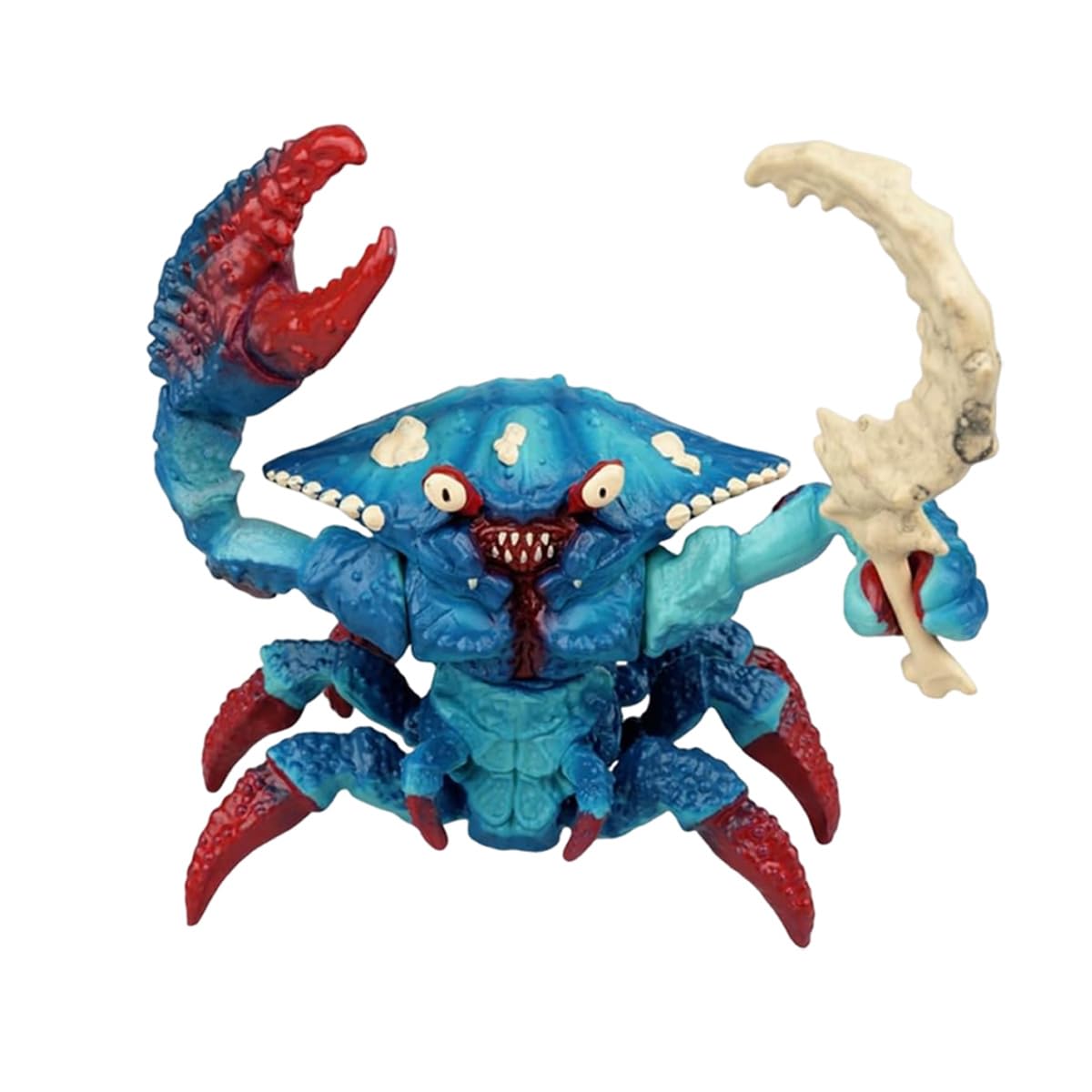 HAUZMLL Mythical Ice Crab Ornament - Mythical Fantasy Action Figure Toy - Action Figure Ice Monster with Weapon Figure Monster Model, Figurine for Collectors