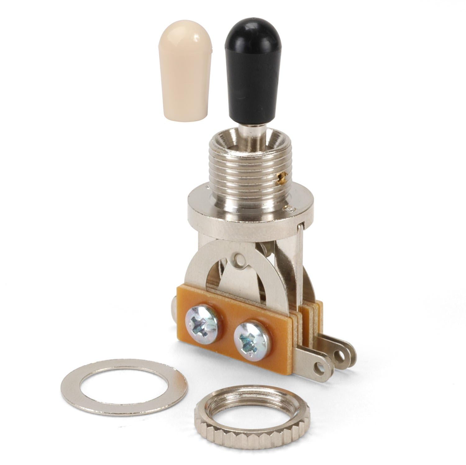 GoldenAge Double-Pole 3-Way Metric Toggle Switch, Chrome