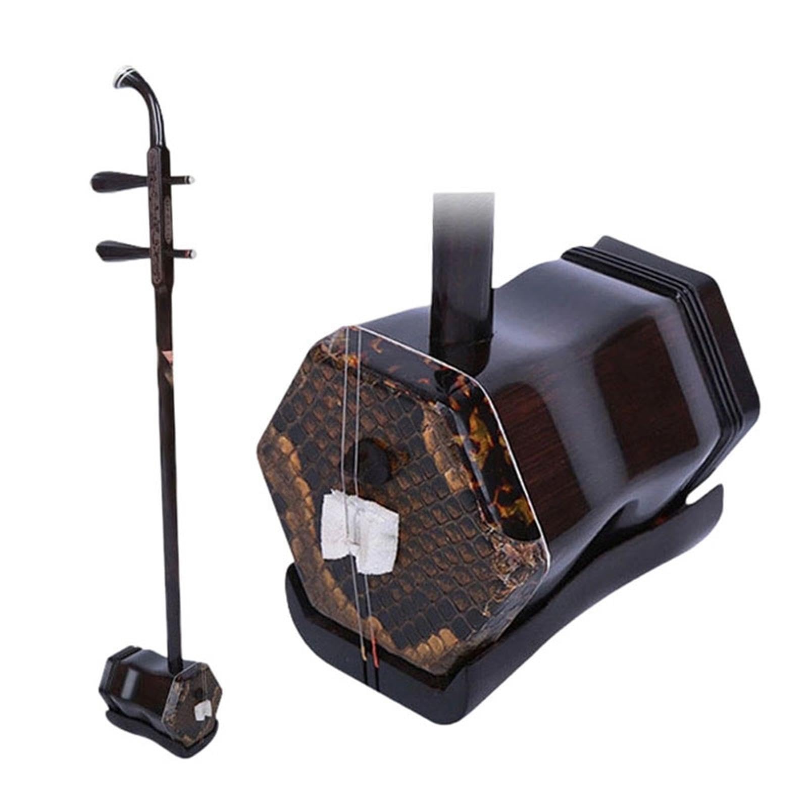Erhu Instrument À 2 Cordes Erhu En Ébène