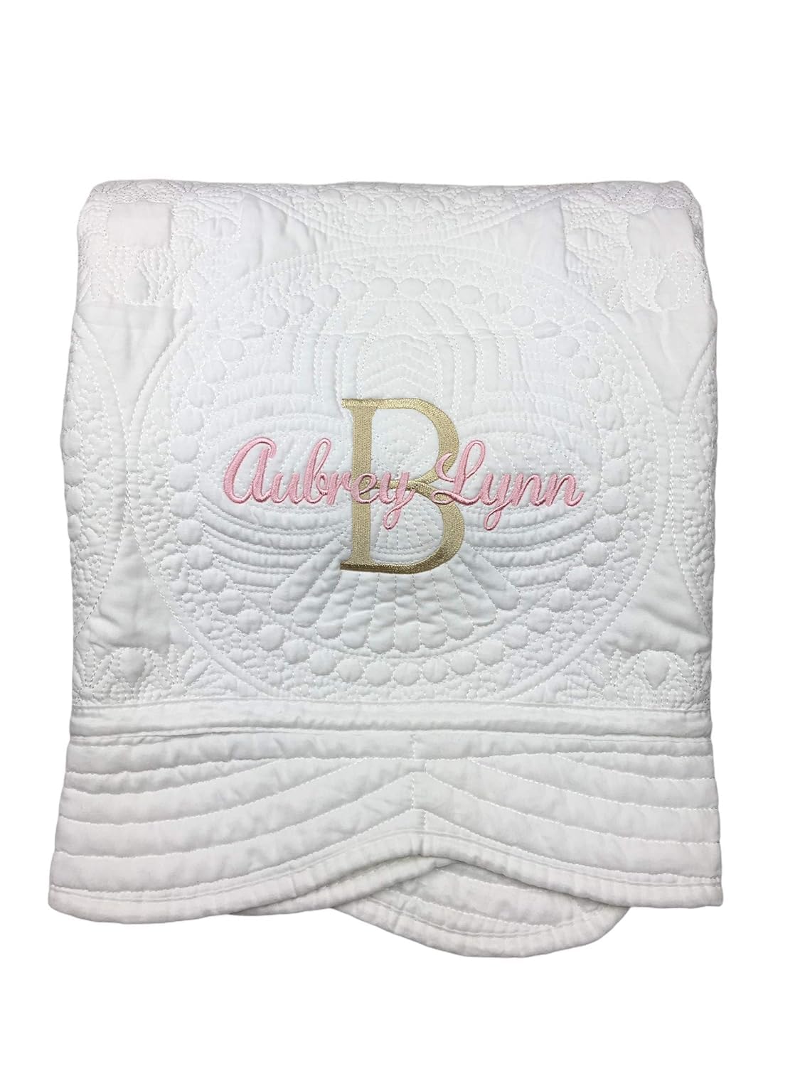 Little Lulus Gifts Monogrammed Quilt