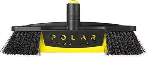 Miniatura 9 de SubZero 14180 - Escoba de nieve Ultimate Polar Vortex Crossover de 48 pulgadas con cabezal giratorio y raspador integrado