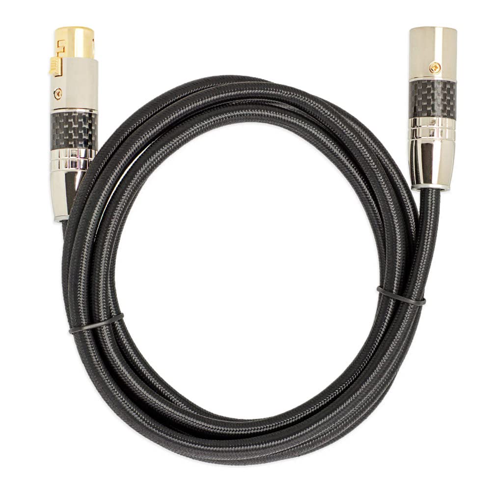 XLR 3 Pin Kabel/XLR Stecker auf XLR Buchse Audio Hifi Boxen Lautsprecher Mikrofonkabel DMX OFC-Kupfer (3)