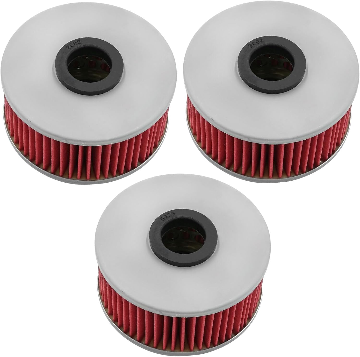 Powersports Replacement Oil Filter – High-Performance Engine Protection for ATV UTV Motorcycle For Oil Filter for Yamaha 1L9-13441-11-00 Oil Filters 3-Pack Mod-C-C-AF-3054