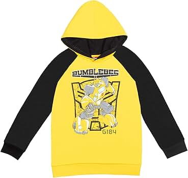 Amazon.com: Transformers Bumblebee Little Boys Pullover