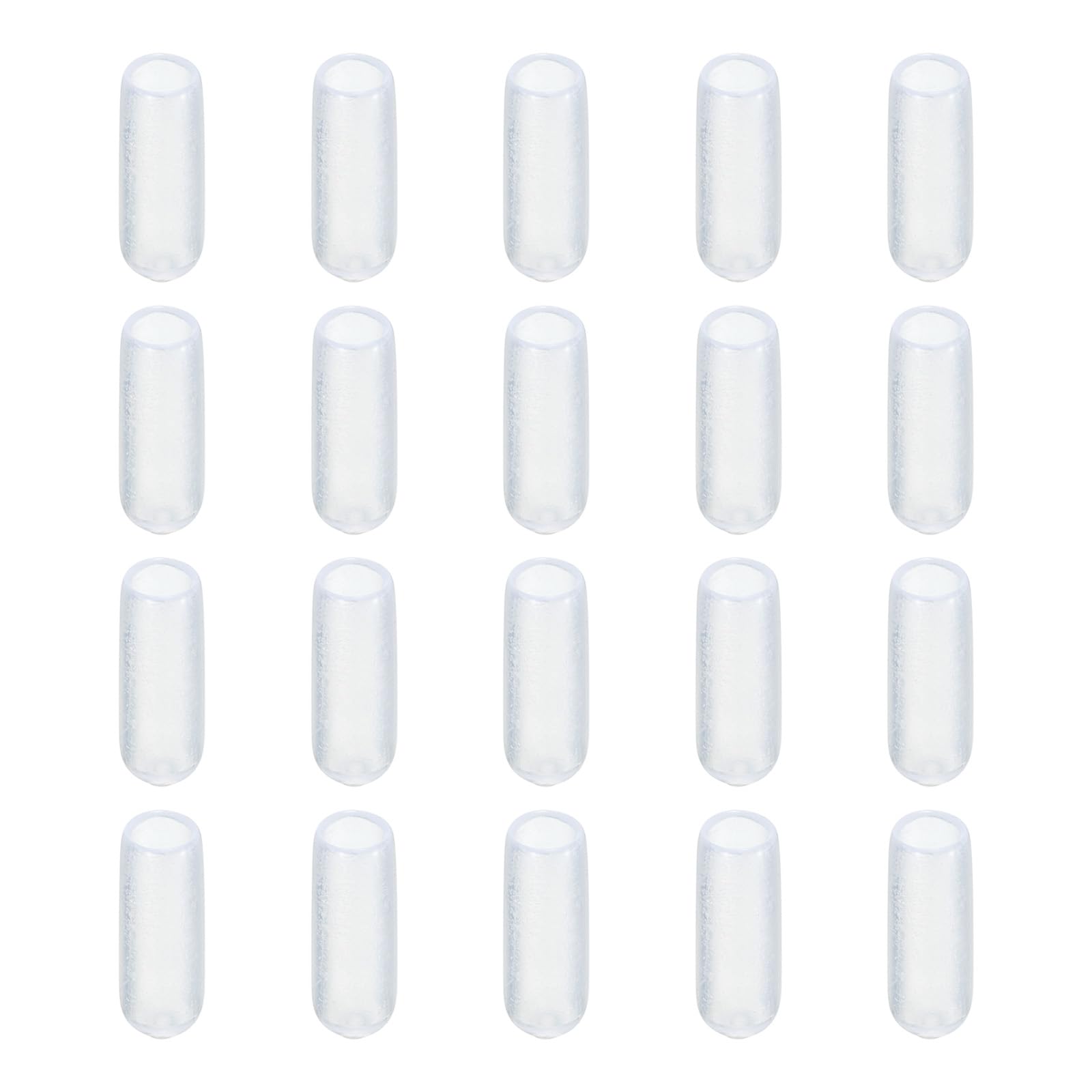 Rebower Screw Thread Protector Cover Rubber End Caps, [for Screw, Bolt] - 3/16