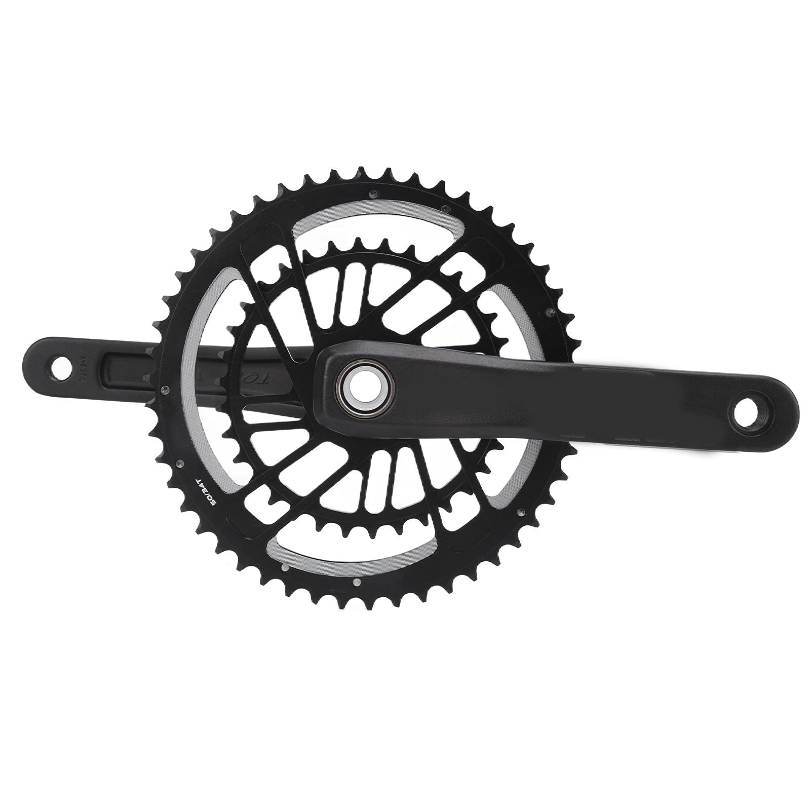 Zębatka Mechanizm korbowy Zintegrowana osłona tarczy rowerowej Płynna praca roweru szosowego (50/34T (łącznie z suportem))
